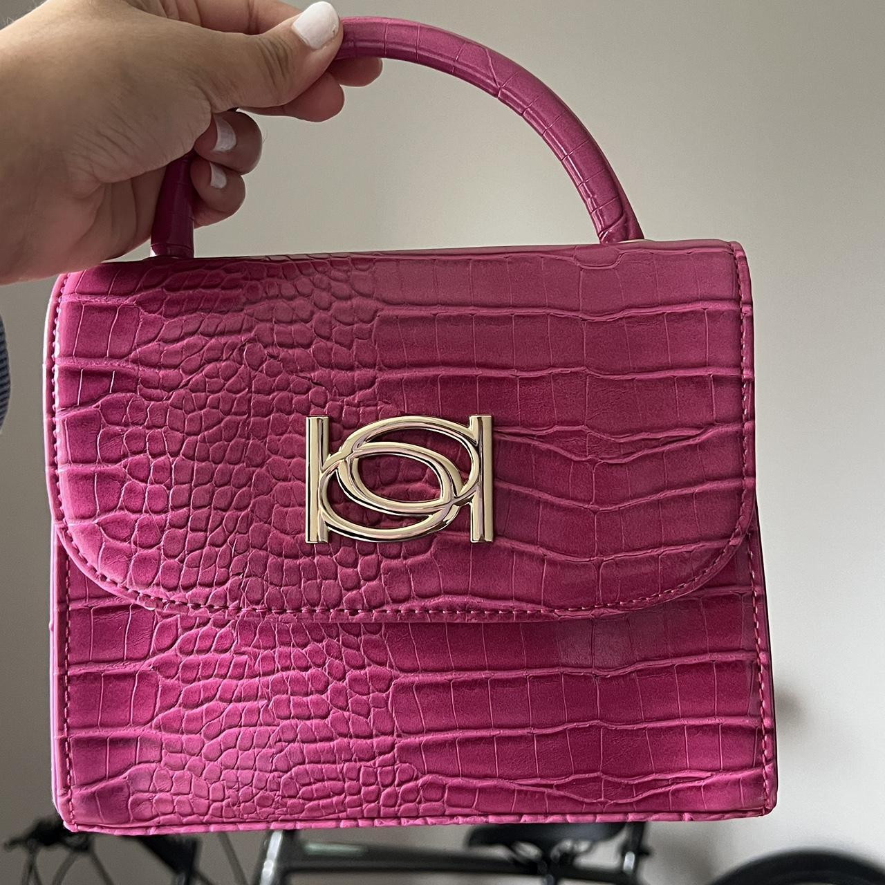 Bebe Women's Clutch bags - Pink | Depop US