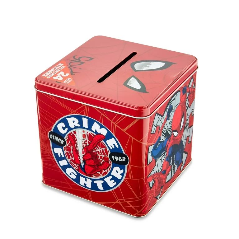 Spiderman Kiddie Mailbox, 1 Count, with Stickers, With Slot in lid | Walmart (US)