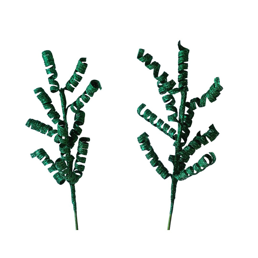 Curly Green Glitter Picks, St. Patrick's Day, - Etsy | Etsy (US)