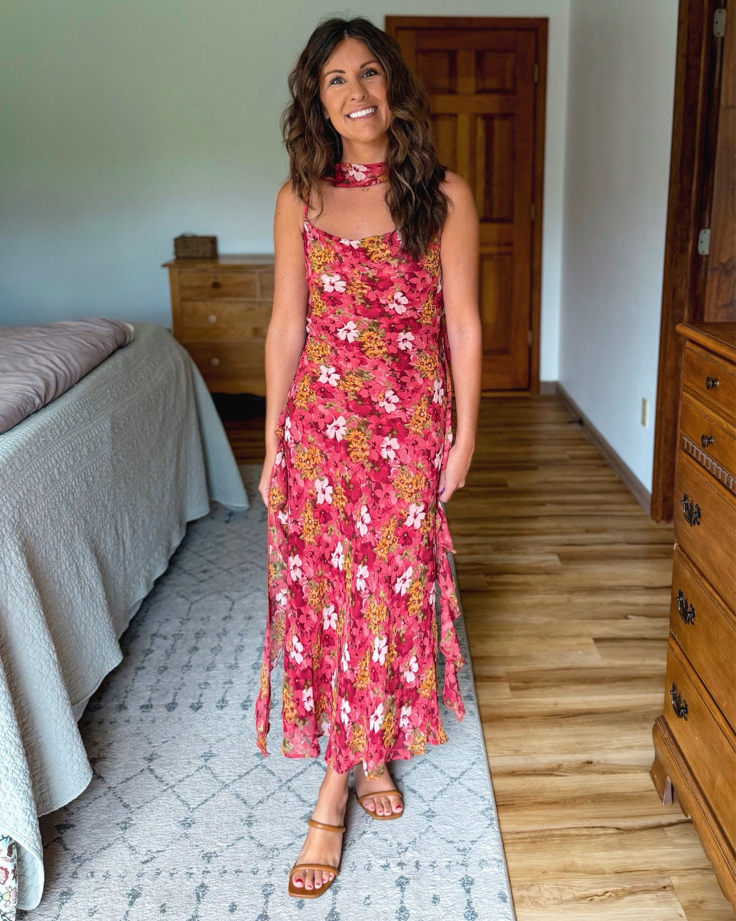 Fall wedding guest dresses from @Lulus ♥️

Wearing size xs in all!

Heels are all older, so I linked similar!

#lulusambassador #lovelulus
#weddingguestdress #weddingstyle #weddingguestoutfit wedding guest dress 2026, wedding guest outfit ideas, what to wear to a wedding, summer wedding guest dress, wedding guest look, floral satin dress, midi dress outfit, floral midi dress, satin dress outfit ideas, Lulus dress, Lulus wedding guest, affordable wedding guest dress, wedding dress under $100, petite wedding guest dress, petite floral dress, petite outfit ideas

#LTKWedding #LTKPetite #LTKSeasonal