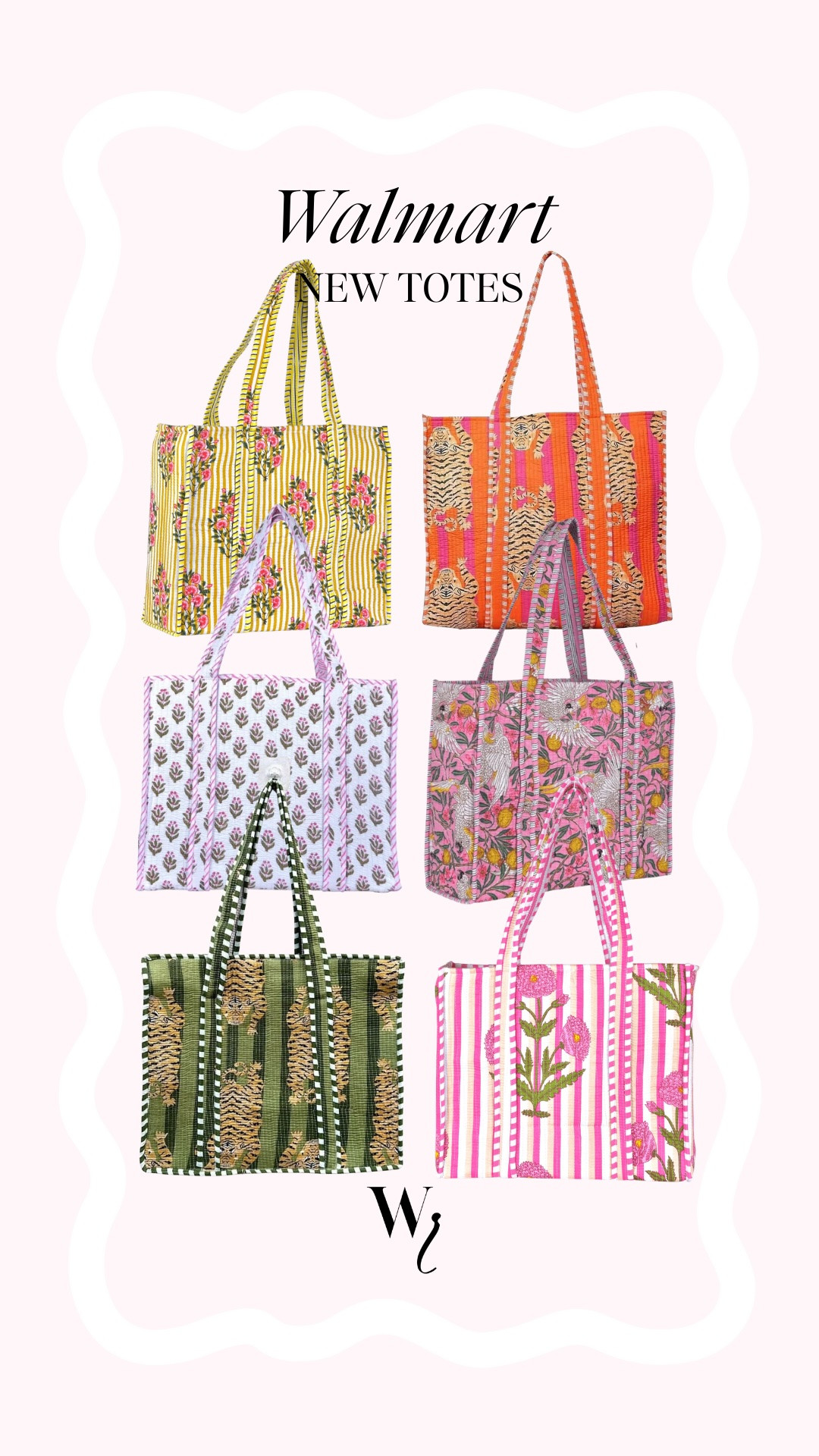 Quilted tote bags for spring and summer! 

#LTKootd