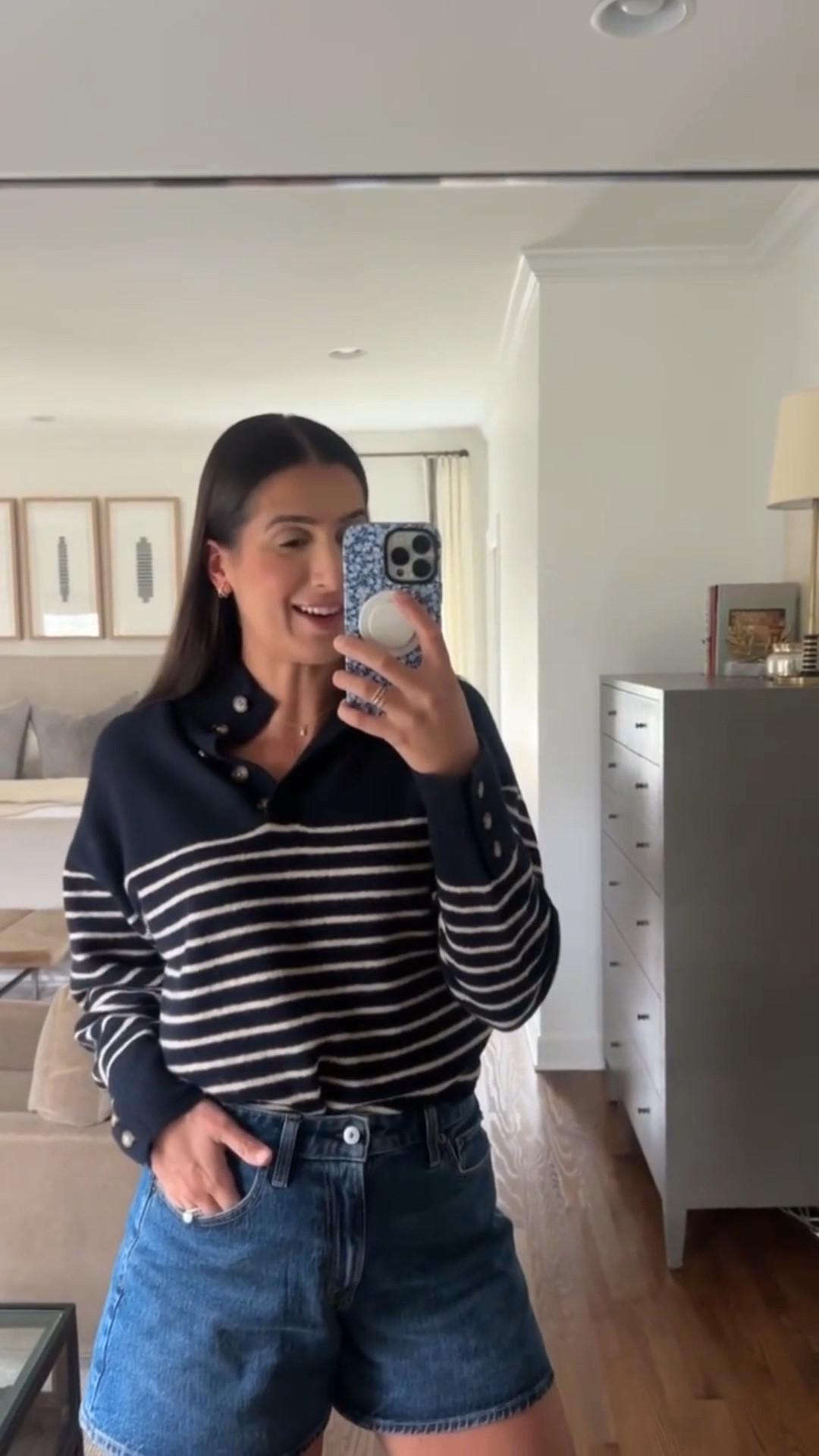 Abercrombie on sale!! warmer weather = time to break out the shorts!✨ TTS M / 28, my top is OOS, but linked several others!

denim shorts, jean shorts, longsleeve sweater, striped sweater, button sweater, high waisted jean shorts, abercrombie, Grace White, a Southern Drawl 

#LTKSaleAlert #LTKSpringSale #LTKFindsUnder50