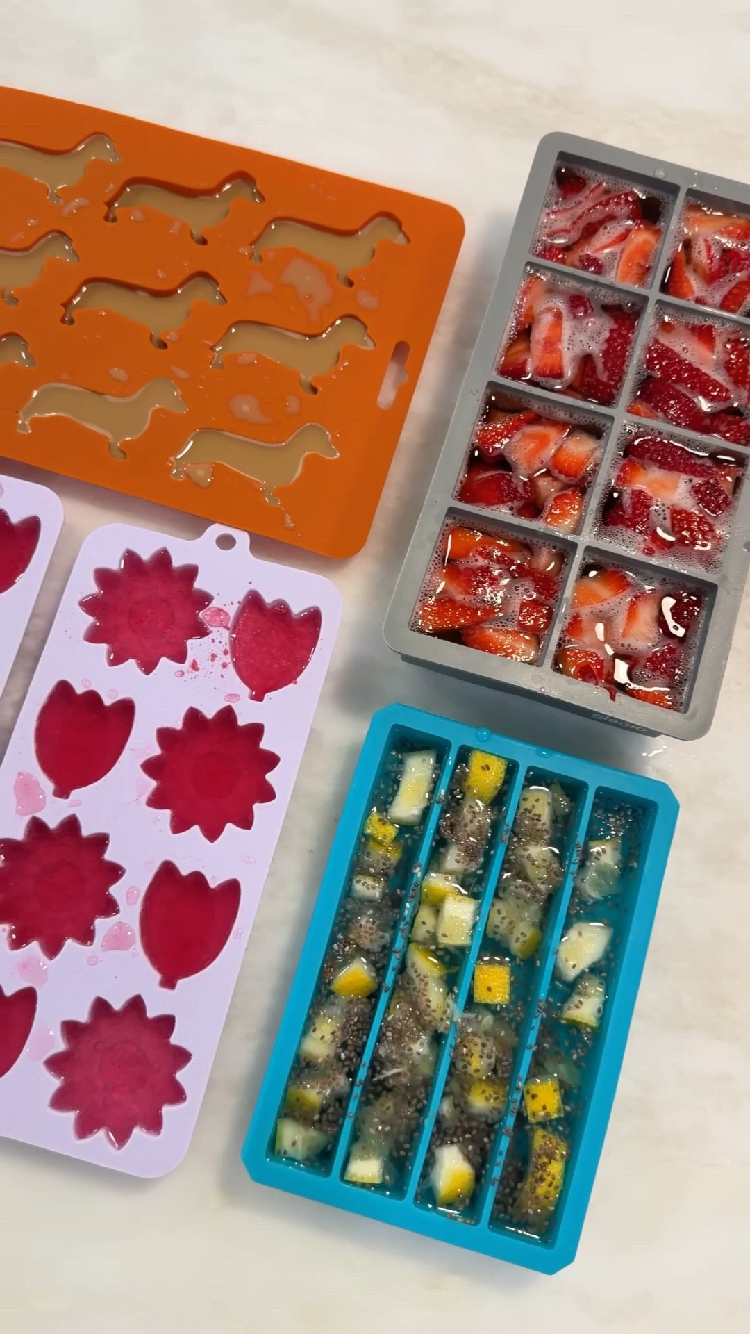 Ice cube restock 🧊✨
something about a fresh tray of ice just hits different

refilled all my molds and added some fun ones to keep things a little extra, perfect for iced coffee, matcha, or spring drinks ☕️🌸

it’s the little resets like this that make everyday routines feel better 🤍
linked my favorites here ✨