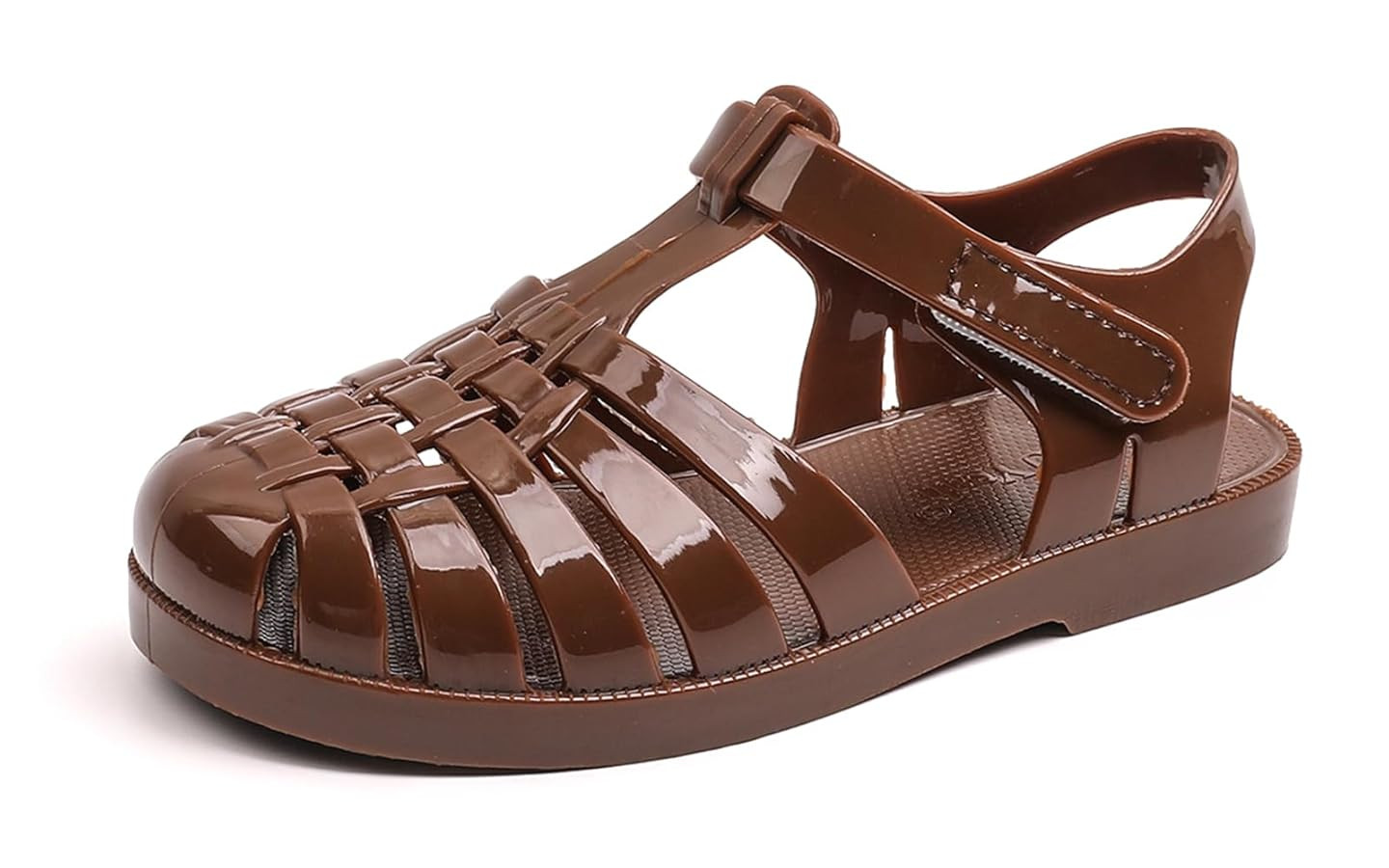 GUGUYeah Jelly Sandals for Girls,Closed Toe Princess Costume Summer Dress Shoes Fisherman Gladiat... | Amazon (US)