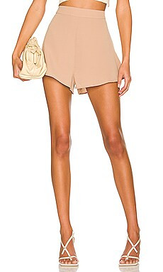 superdown Cory Flutter Shorts in Nude from Revolve.com | Revolve Clothing (Global)