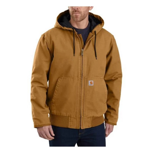 Men's Carhartt Washed Duck Insulated Active Softshell Jacket | Scheels