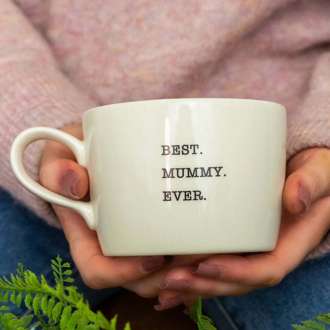 Best. Mummy. Ever. Handmade ceramic mug | Etsy (UK)