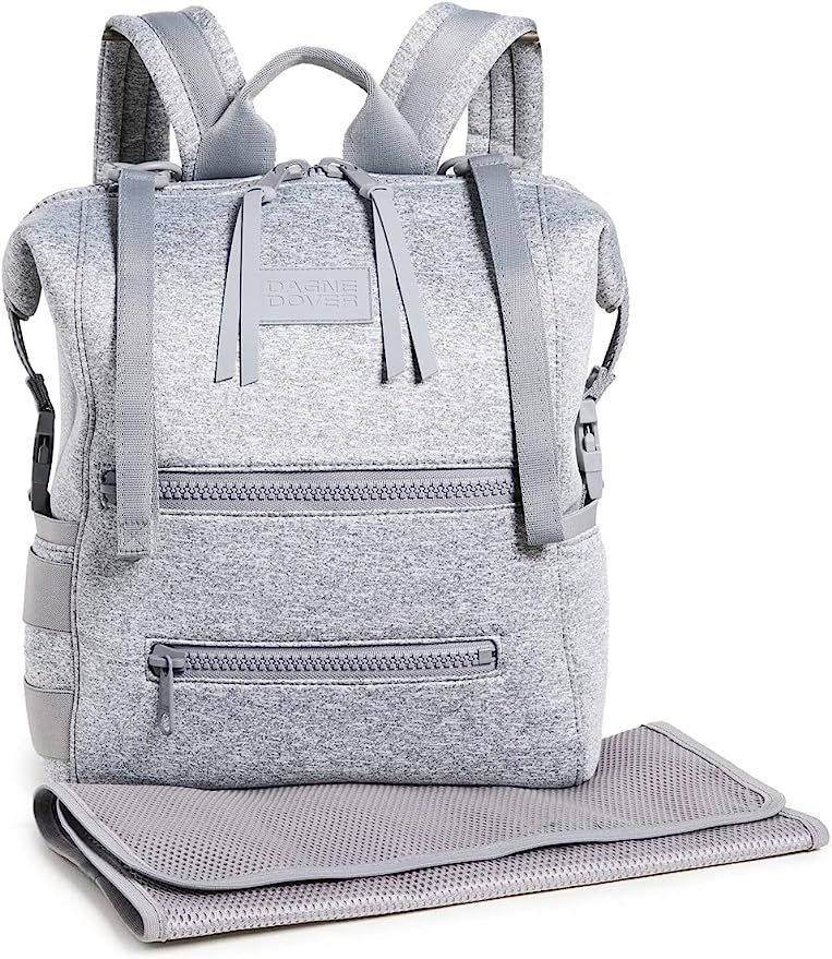 Dagne Dover Women's Indi Medium Diaper Backpack, Heather Grey, One Size | Amazon (US)