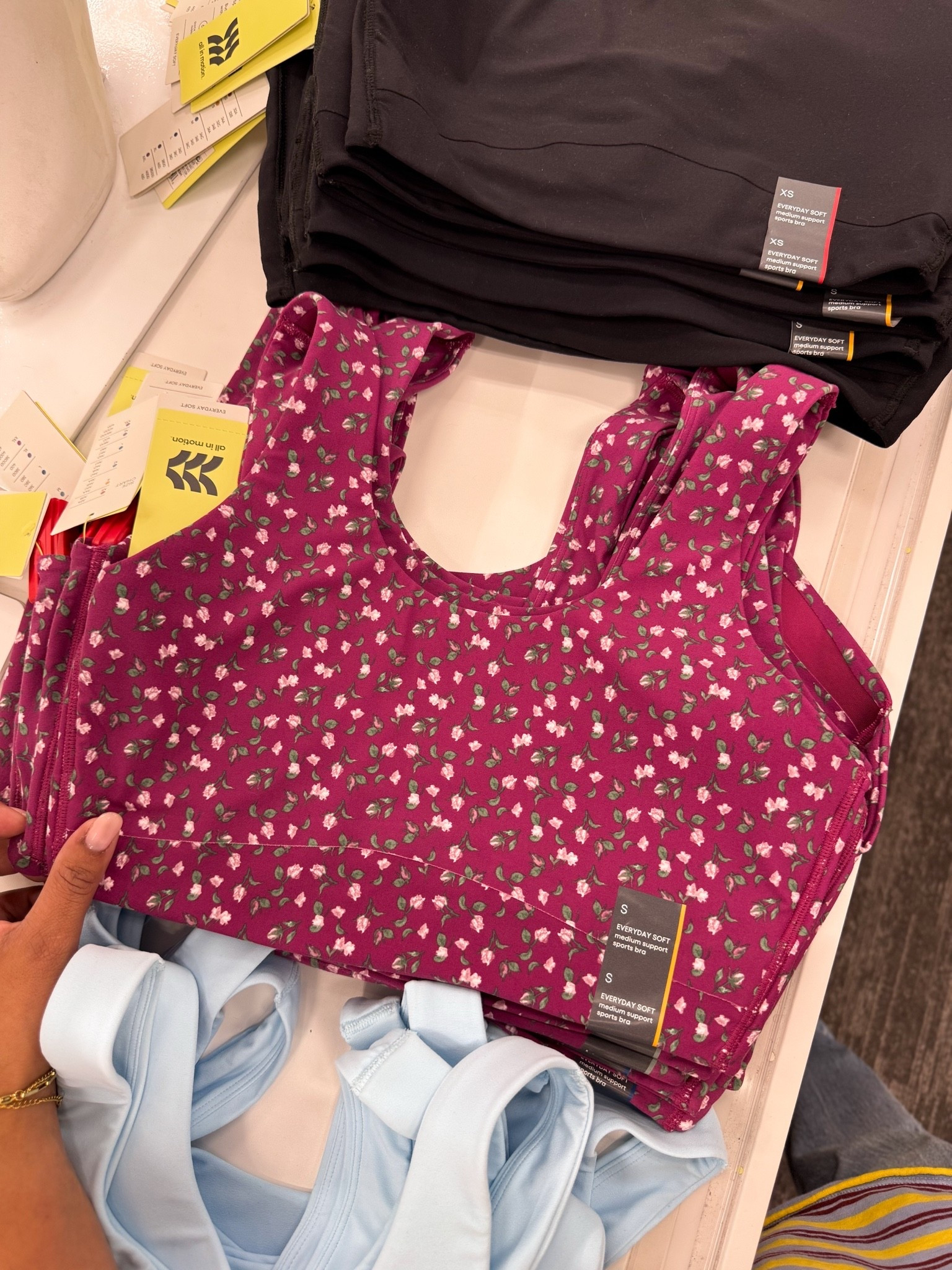 New sports bra with matching shorts! 

target finds, target haul

#LTKSaleAlert #LTKHome #LTKootd