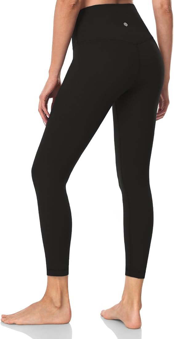 HeyNuts Essential 7/8 Leggings with Drawstring, Buttery Soft Women's High Waist Compression Pants... | Amazon (US)