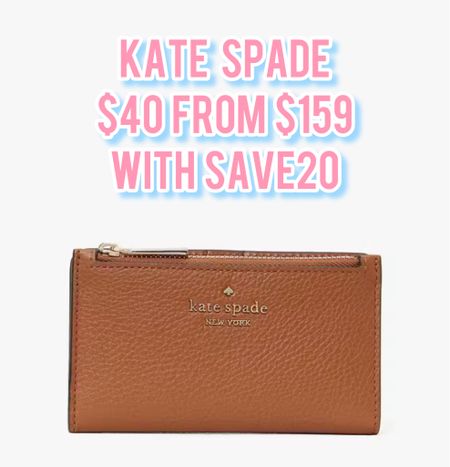 Kate spade wallet 

#LTKsalealert #LTKitbag #LTKfindsunder50