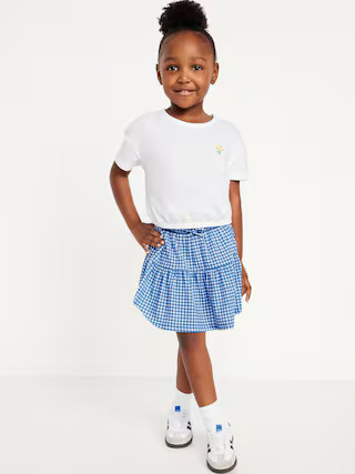 Short-Sleeve Graphic T-Shirt and Skort Set for Toddler Girls | Old Navy (US)
