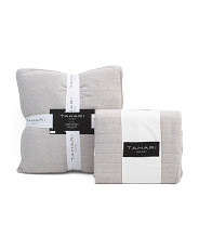 Linen Blend Bree Channel Bedding Collection | Marshalls