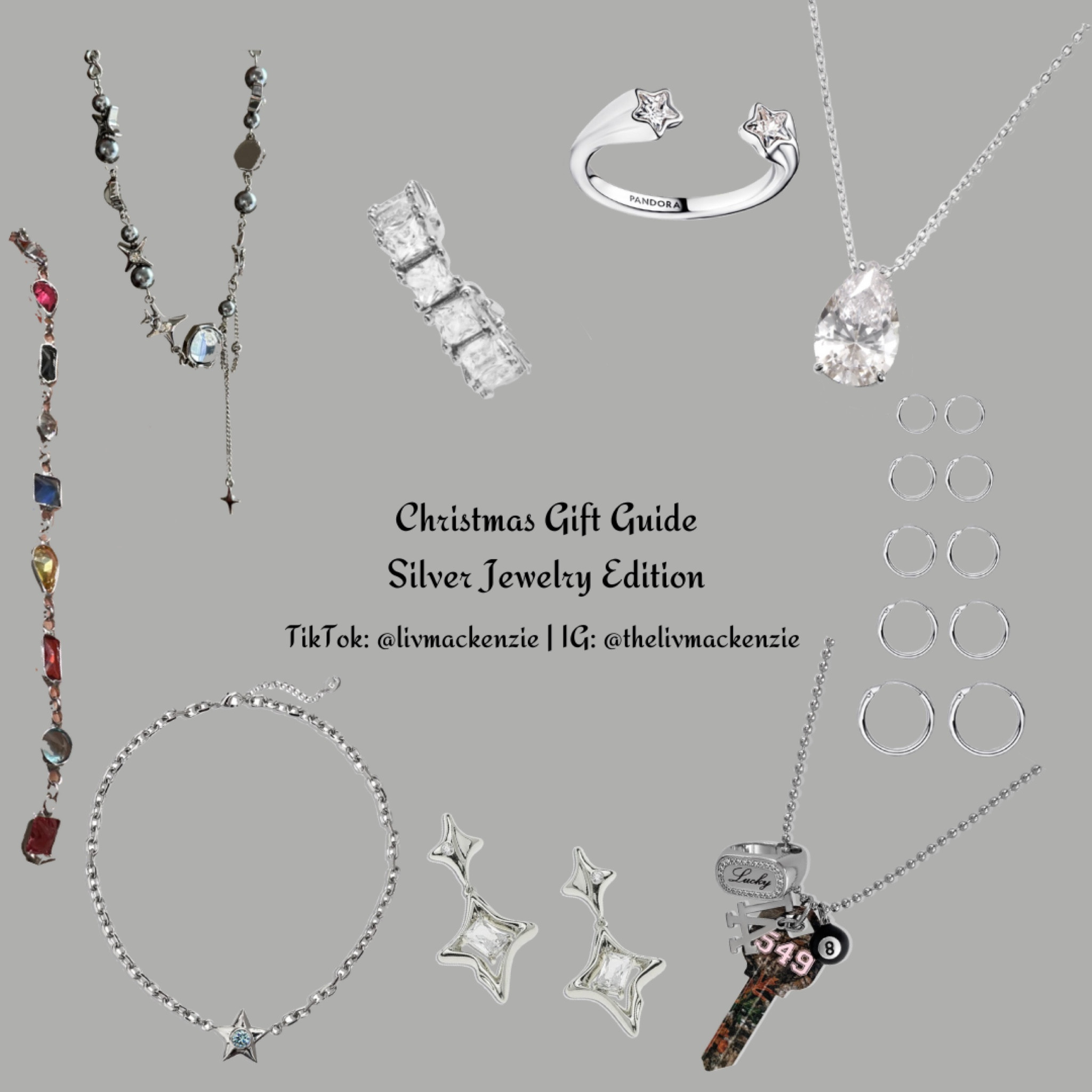 christmas gift guide - silver jewelry edition

hoop earring set and star earrings not linked below is linked on my amazon storefront! link in bio on my socials!

other jewelry not linked are not available on ltk, please refer to my tiktok on where to shop!

#LTKStyleTip #LTKGiftGuide #LTKHoliday