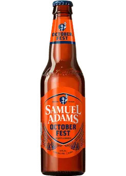 Octoberfest Seasonal Beer | Marzen/Oktoberfest by Samuel Adams | 12oz | Massachusetts | Total Wine