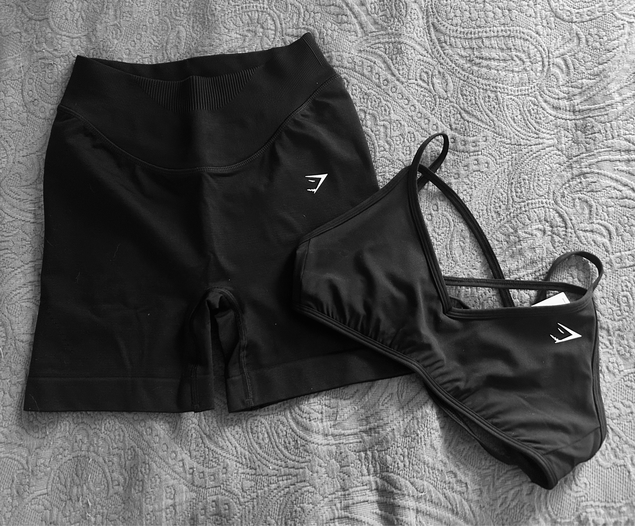 A cute black GymShark workout set for the gym today 

#LTKFitness #LTKActive