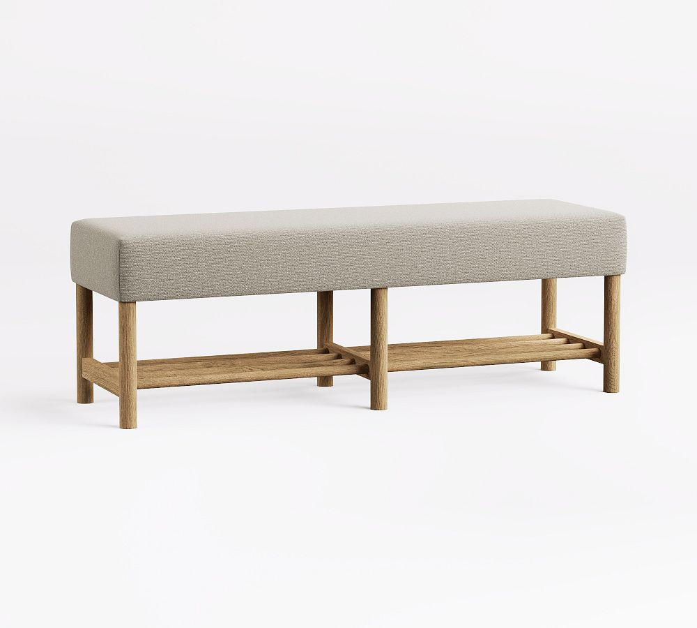 Clyde Upholstered Bench | Pottery Barn (US)