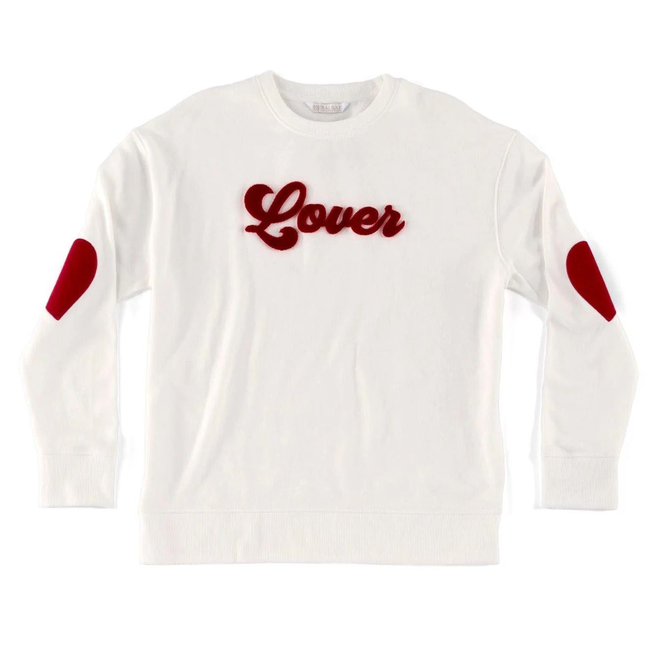 Lover Sweatshirt in White | FairleyFancy
