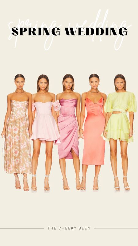 Loving these dresses from Revolve that would be perfect for a spring wedding! 

#LTKstyletip #LTKwedding #LTKSeasonal