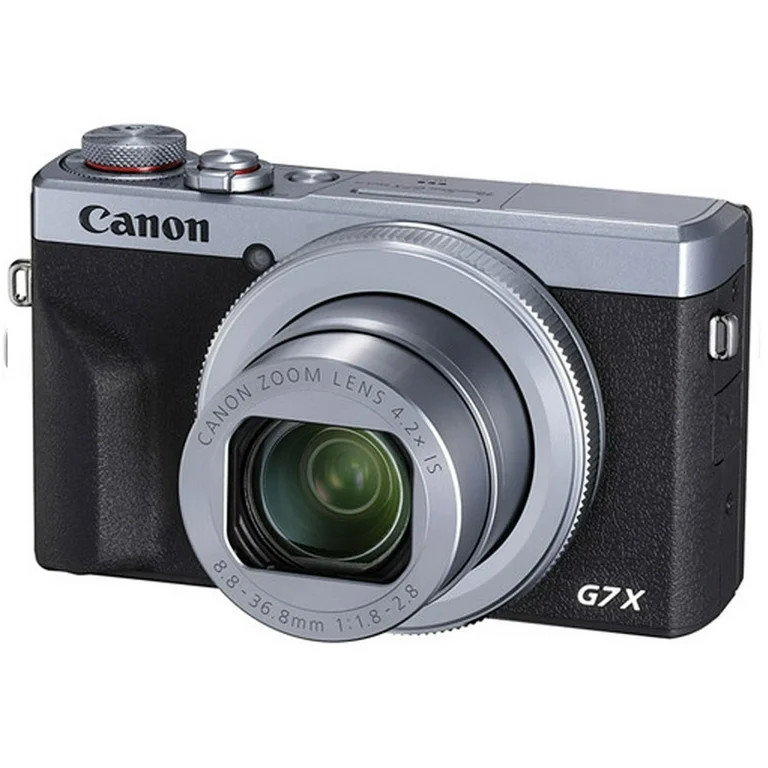 Canon PowerShot G7 X Mark III 20.2MP 4K Digital Camera 4.2x Optical Zoom Silver | Walmart (US)