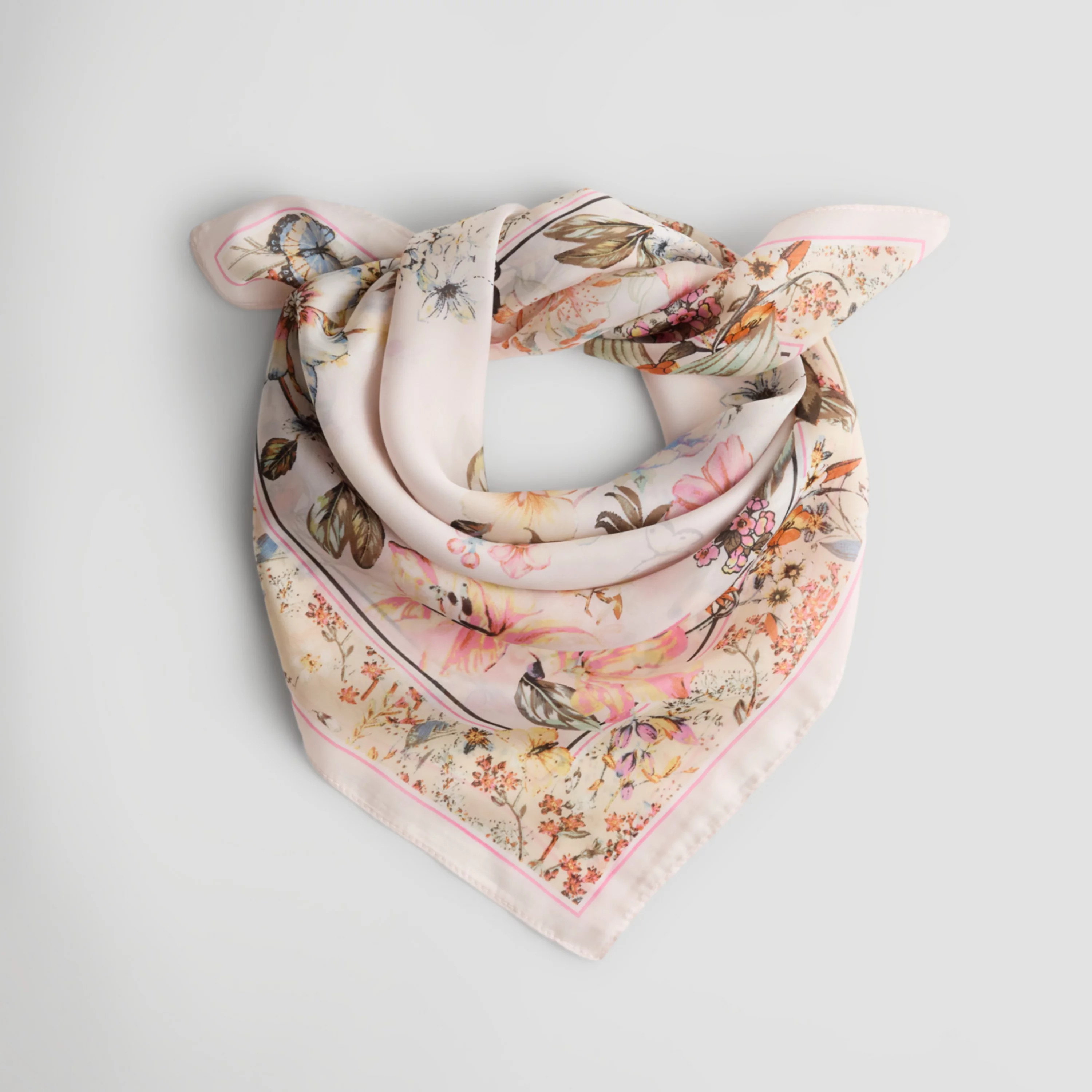 Nine West Lily Poly Satin Square Scarf | Kohl's