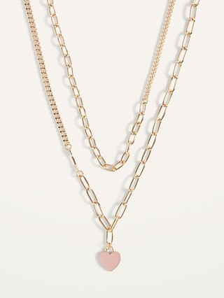 Gold-Toned Chain Necklace 2-Pack for Women | Old Navy (US)
