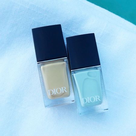 Dior nail polish summer 2024 review on the blog 💕 The yellow is soft with sparkles, perfect for complementing a summer tan 💃🏻 the mint is soft and easy to wear everyday. Both apply evenly in two coats. I recommend one base coat too, linked to my favorite 💕🙌

*please note, the mint nail polish link also leads to the lemon glow polish. I wasn’t able to clip it separately from the mint since they are in the same link. 

#LTKover40 #LTKfindsunder50 #LTKbeauty