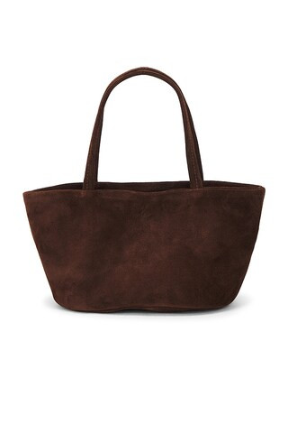 DONNI. Lady Suede Bag in Espresso from Revolve.com | Revolve Clothing (Global)