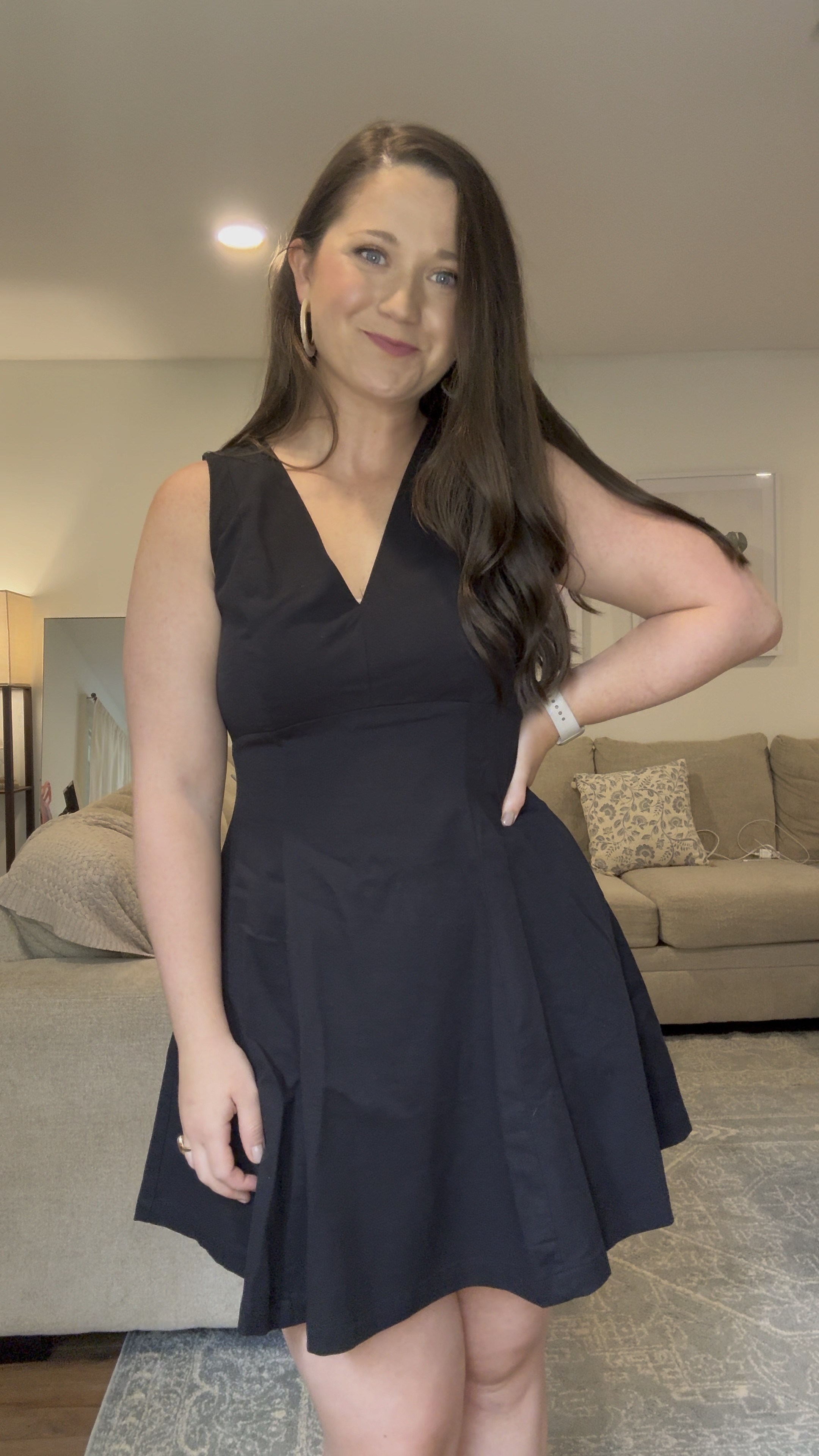 Black mini dress. Target outfit. Black dress. Fall outfit 