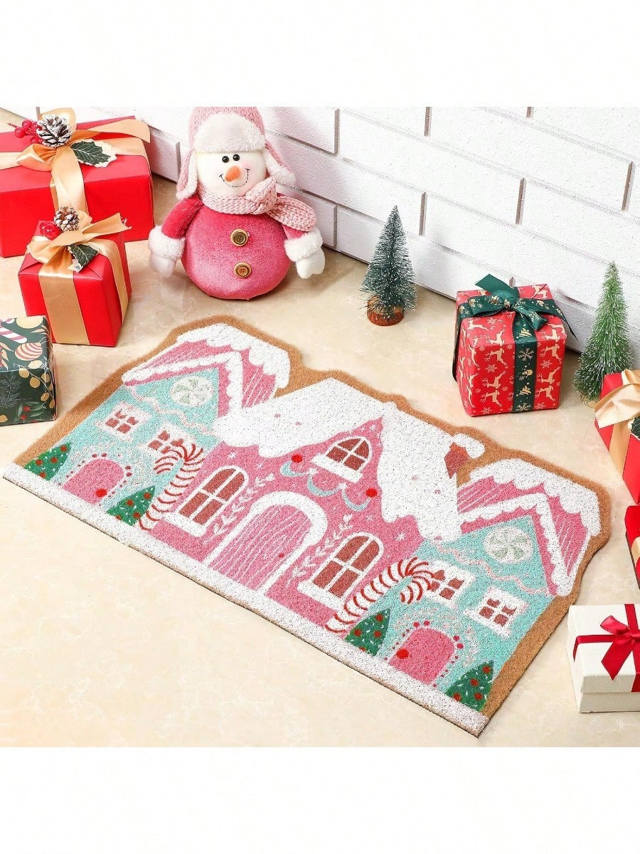 $34.38
$79.96
-57%
Pay now or in 4 payments of $8.59 
10% OFF For orders $69.00+
YQQ Christmas Gingerbread House Doormat Pink Pastel Christmas Welcome Door Mat Gingerbread Artificial Coir Non Slip Entrance Rugs For Indoor Outdoor Bathroom Kitchen Decor 24 X 14 Inch4295
Qty:

 | SHEIN