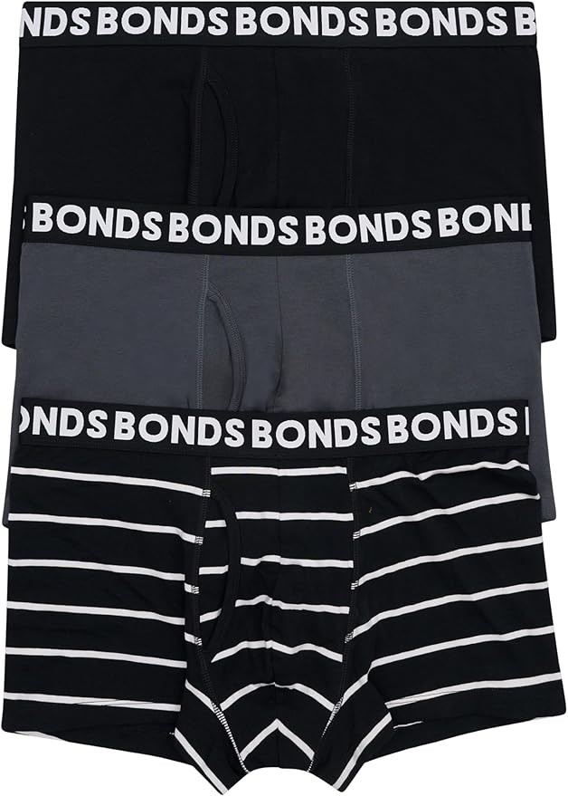 Bonds mens Classic Boxer Briefs 3-pack – Soft Cotton-blend, Everyday Comfort Underwear | Amazon (US)