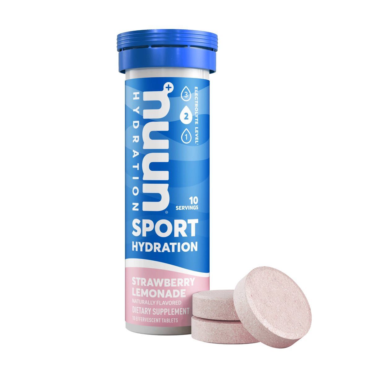 nuun Hydration Sport Drink Vegan Tabs - Strawberry Lemonade - 10ct | Target