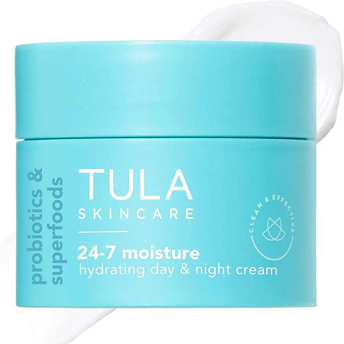 TULA Skin Care 24-7 Hydrating Day & Night Cream - Nourishing Moisturizer for Face, Maintain Skin ... | Amazon (US)