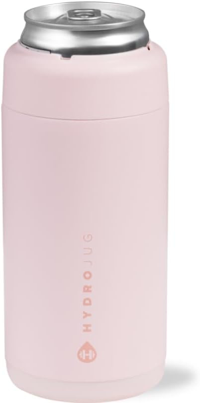 HydroJug Slim Can Cooler - 2-in-1 Insulated Can Cooler Cup - Stainless Steel Slim Can Holder with... | Amazon (US)