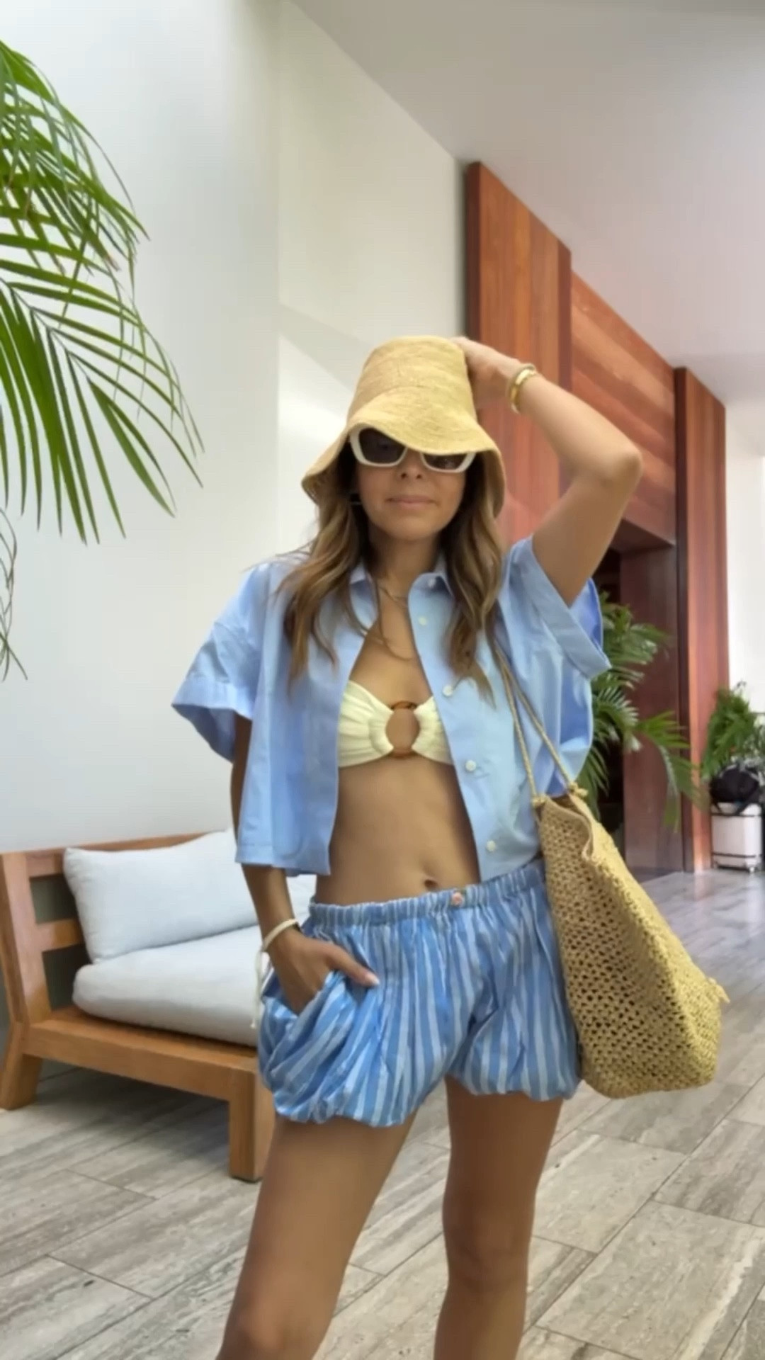 Vacation outfit check! These bubble shorts are coming with me everywhere😍

#LTKStyleTip #LTKTravel #LTKSeasonal