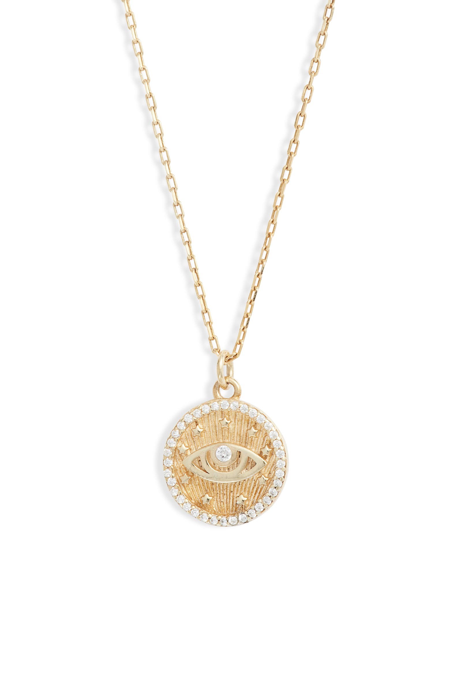 Eye Burst Coin Pendant Necklace | Nordstrom