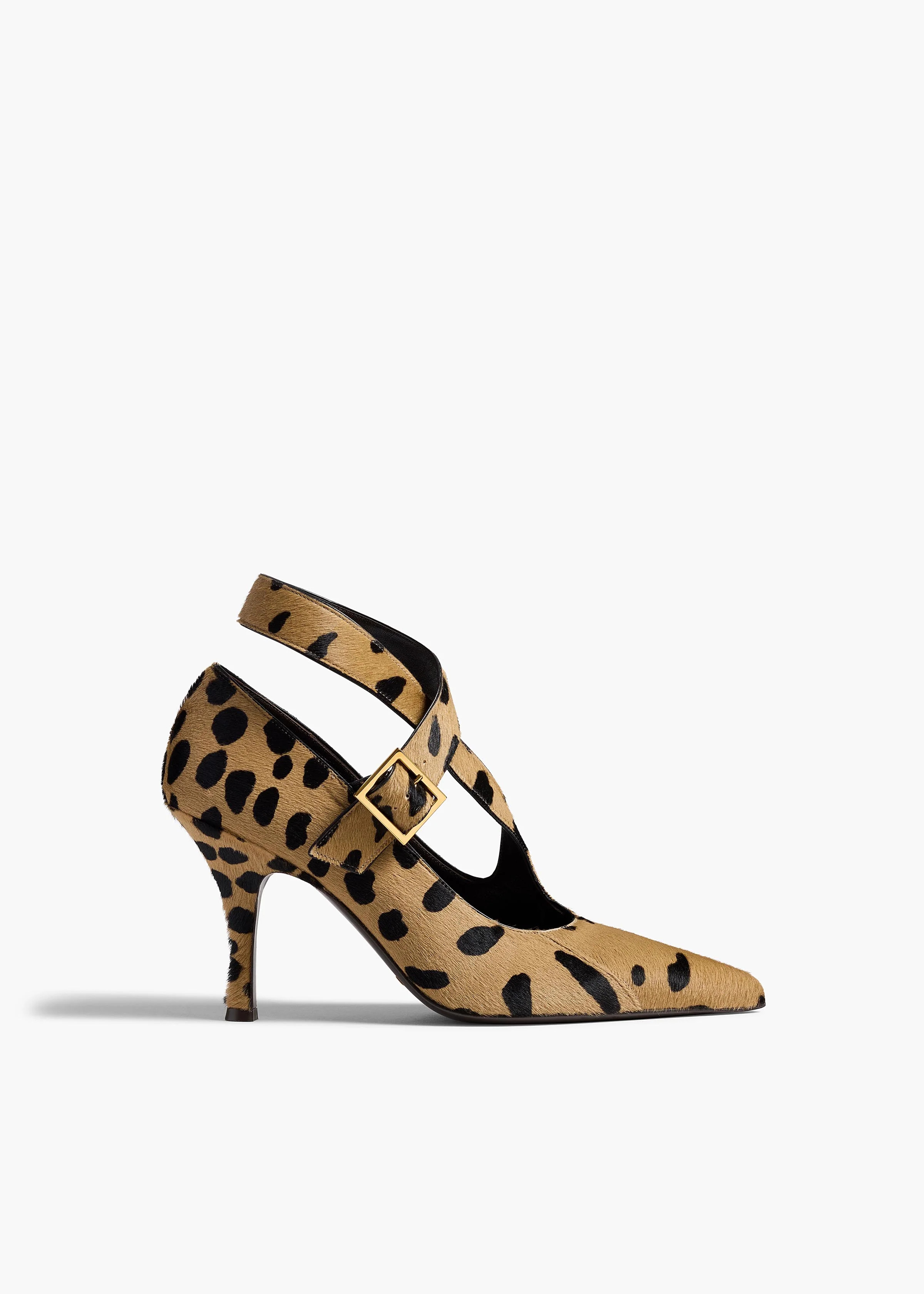 KHAITE - Sloan Pump In Hyena Print Haircalf | Khaite