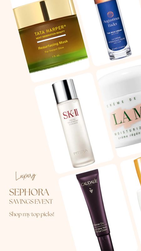 My top luxury skincare picks from Sephora’s Holiday savings vib sale event. This is a rare opportunity to get a discount on these pricey cult favorites! My picks include Tata Harper, Augustinus Bader, SKII, La Mer, Caudalie, Sulwhasoo & more. #sephorasale #sephorasavingsevent #vibsale #ltksale #dealalert

#LTKsalealert #LTKbeauty #LTKHoliday