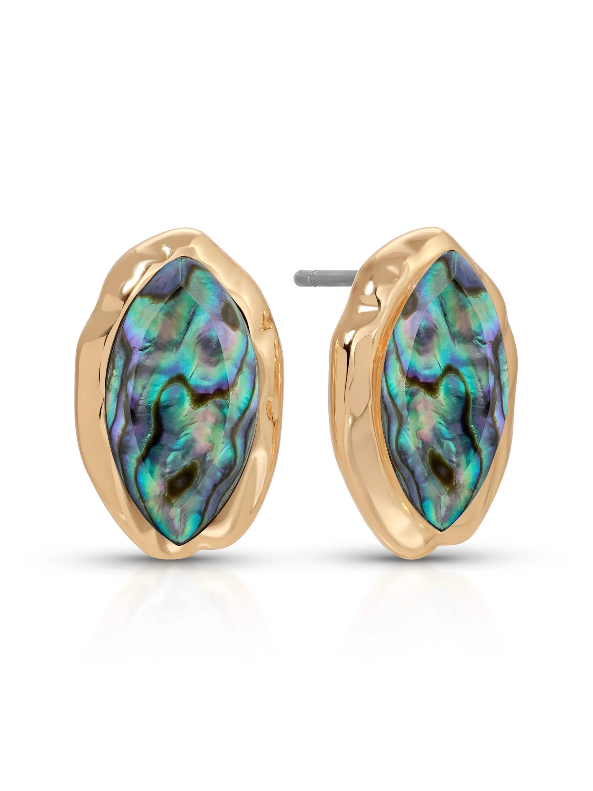 Abalone Luxe Mini Studs | Ettika