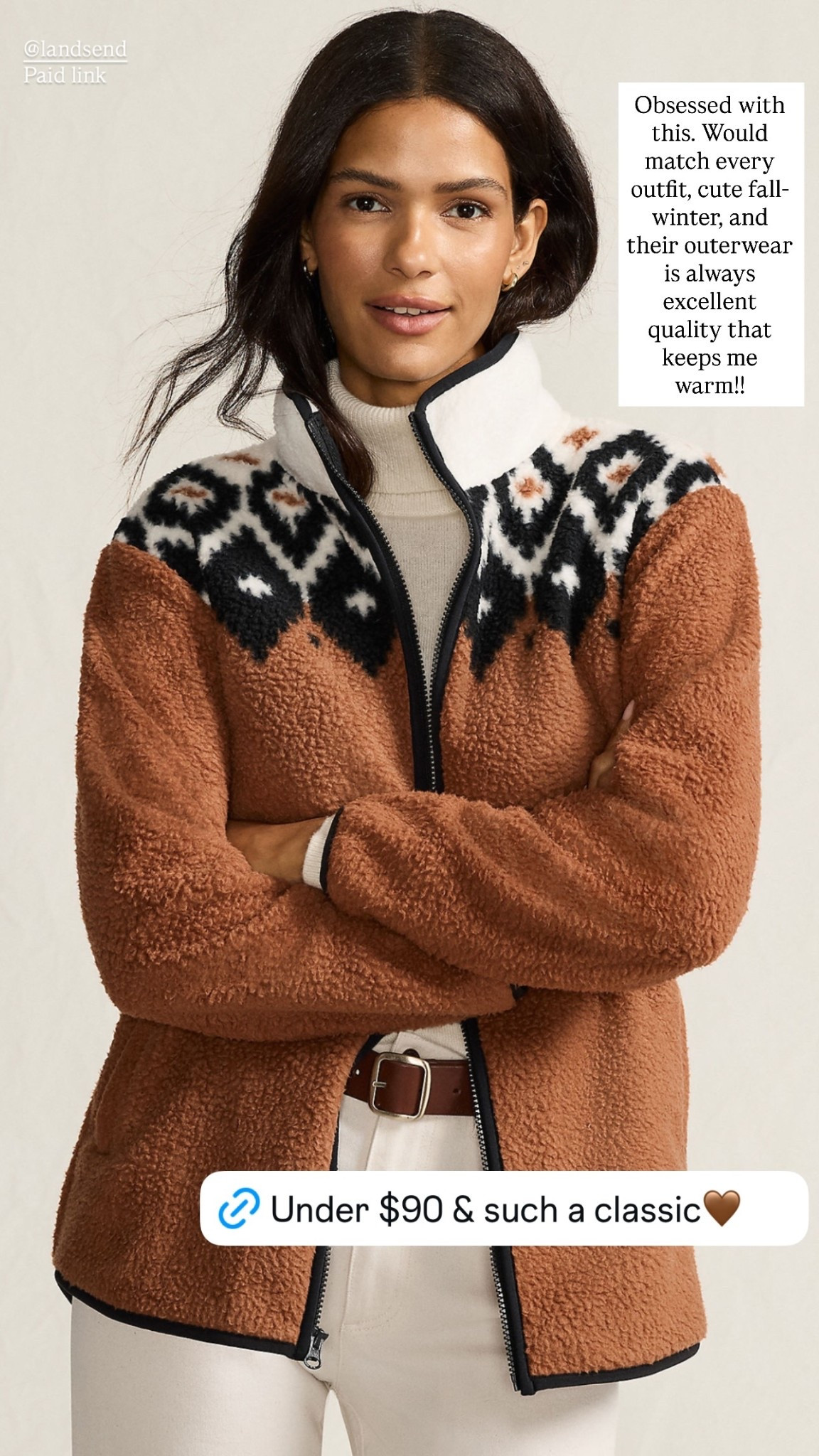 Timeless fleece jacket for fall and winter🍁

Obsessed with this. Would match every outfit, cute fall-winter, and their outerwear is always excellent quality that keeps me warm!

Lands end, classic style, mom style, outerwear, women’s coat 

#LTKSeasonal #LTKStyleTip #LTKFindsUnder100