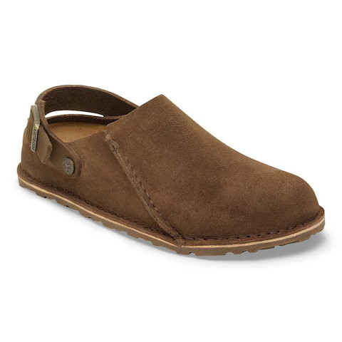 Lutry Premium Suede Suede Leather Gray Taupe | BIRKENSTOCK | Birkenstock USA
