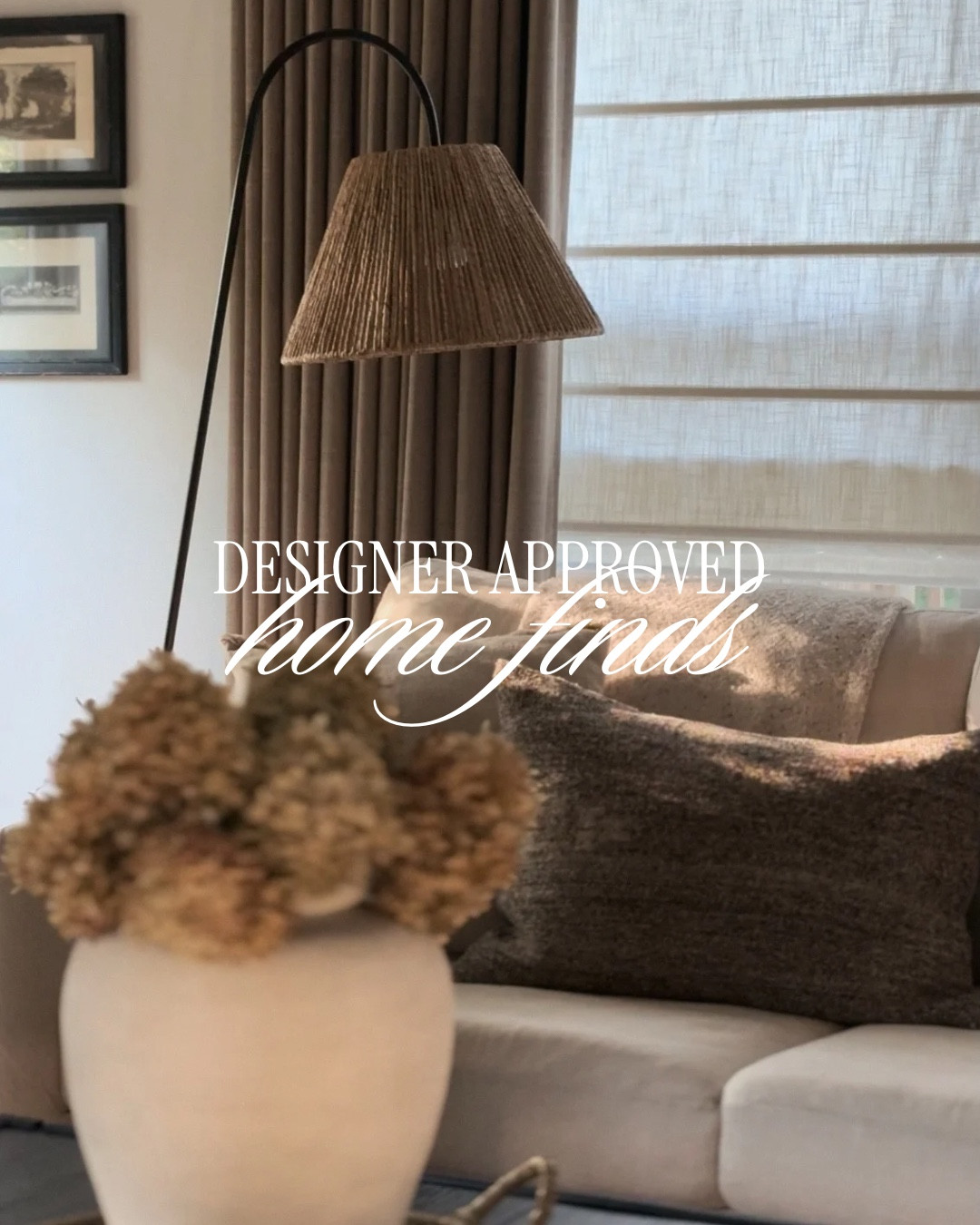 Designer-approved home finds 🤍
A few elevated pieces that instantly make a space feel more thoughtful and pulled together—automatic shades, scalloped barstools, oversized art, floating shelves, artisan vases, and pretty storage that keeps everything organized but still beautiful.

Designer approved home finds, designer home decor, elevated home finds, scalloped barstools, automatic window shades, floating shelves styling, oversized wall art, artisan vase decor, laundry storage bins with lids, shelf styling ideas, timeless home decor, neutral home finds

#LTKHome