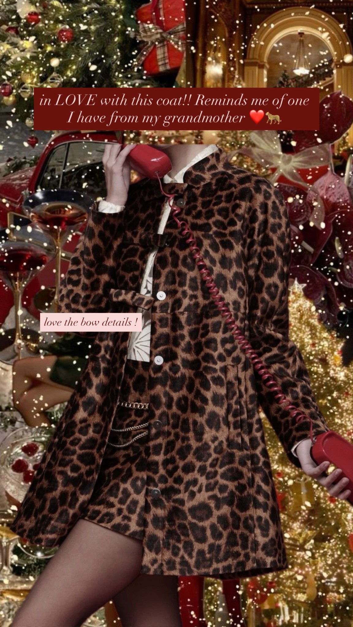 Fab leopard topper coat!