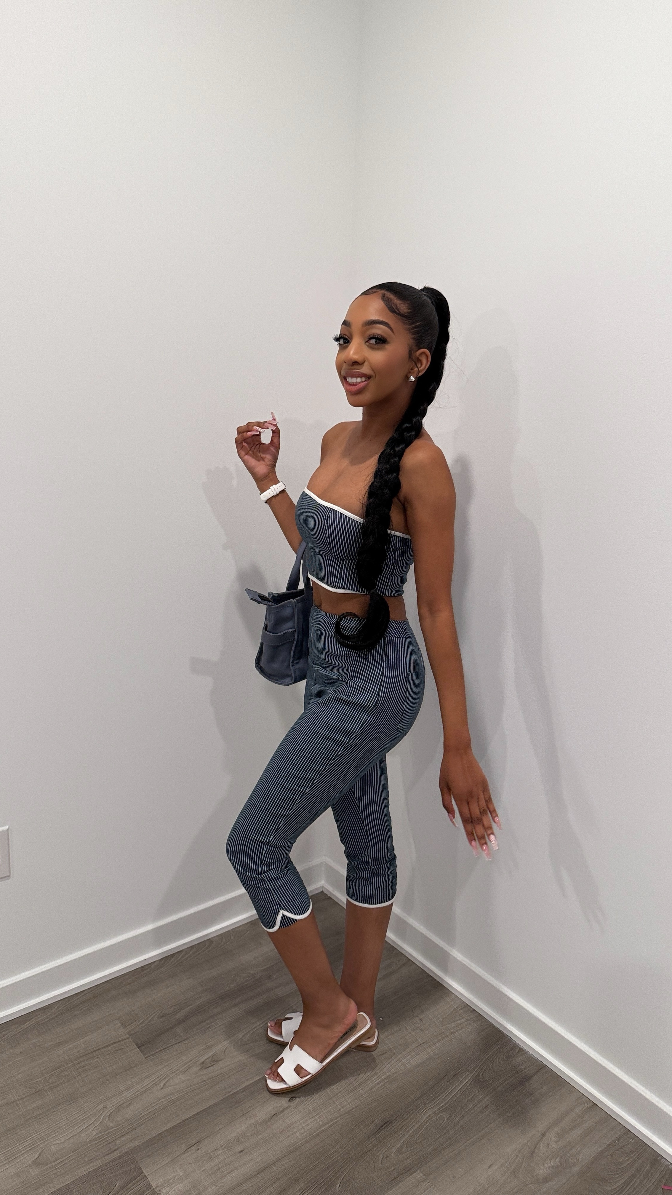 Outfit is from Fashion Nova but I tagged my bag and shoes 
