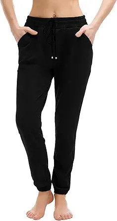 Walifrey Womens Joggers with Pockets, Drawstring Sweatpants Women for Lounging Jogging Workout an... | Amazon (US)