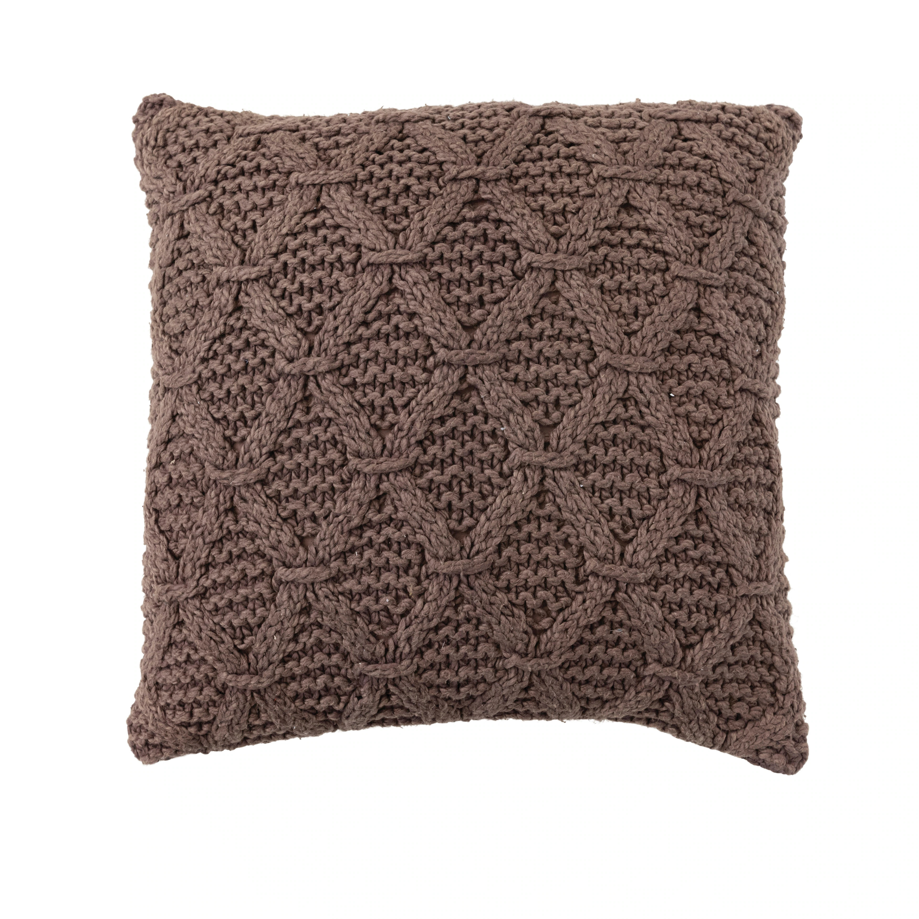 Cotton Slub Punch Hook Throw Pillow | Bed Bath & Beyond
