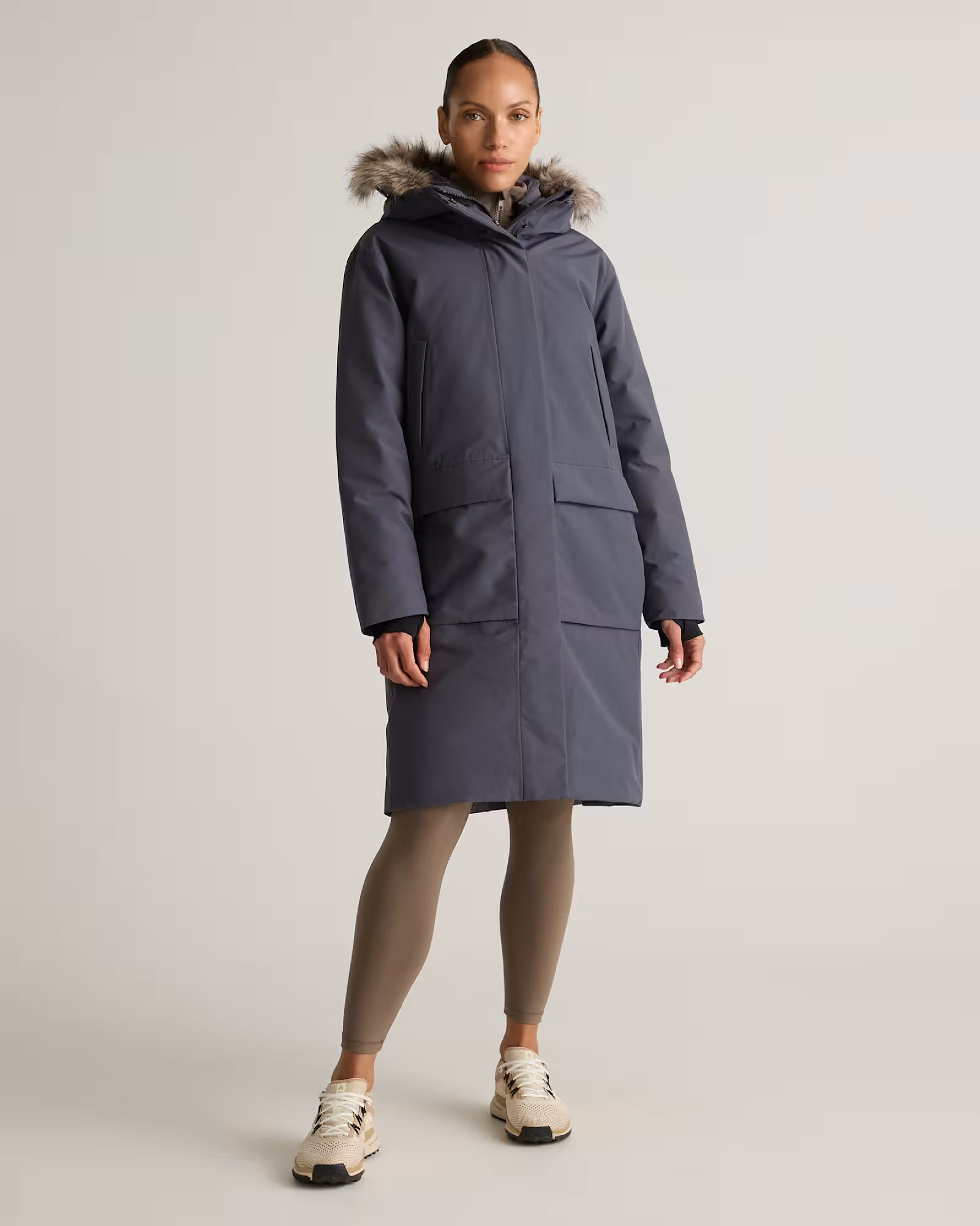 Responsible Down Hooded Long Parka | Quince
