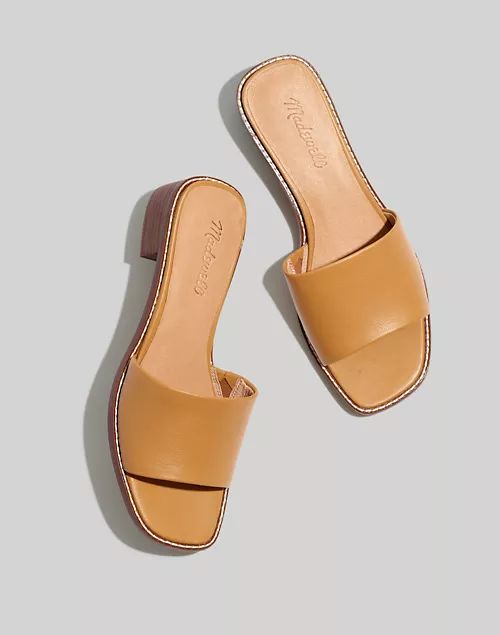 The Cassady Mule in Leather | Madewell