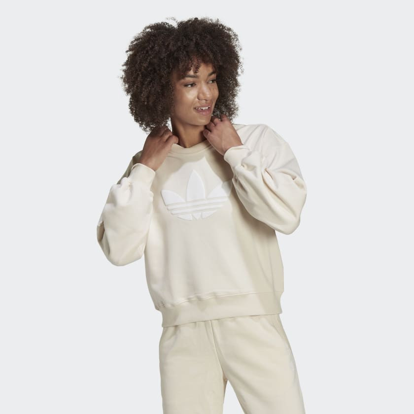 adidas Crew Sweatshirt - White | adidas US | adidas (US)