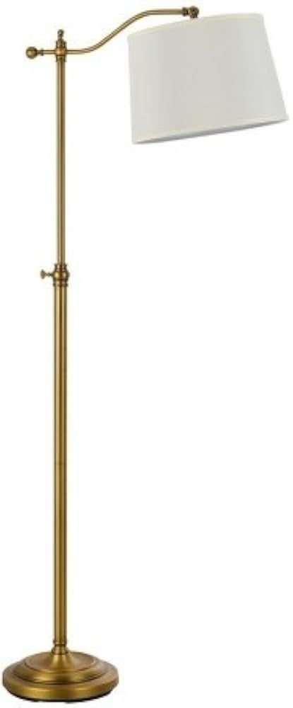 100 Watts Wilmington Downbridge Floor Lamp, Antique Brass | Amazon (US)